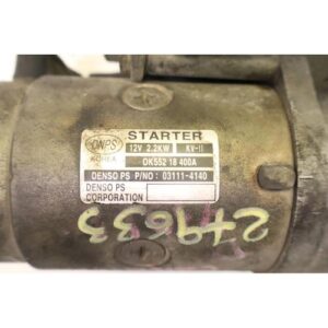 Motor de arranque usado para KIA CARNIVAL 1 2.9 CRDI - 16V TURBO Diesel